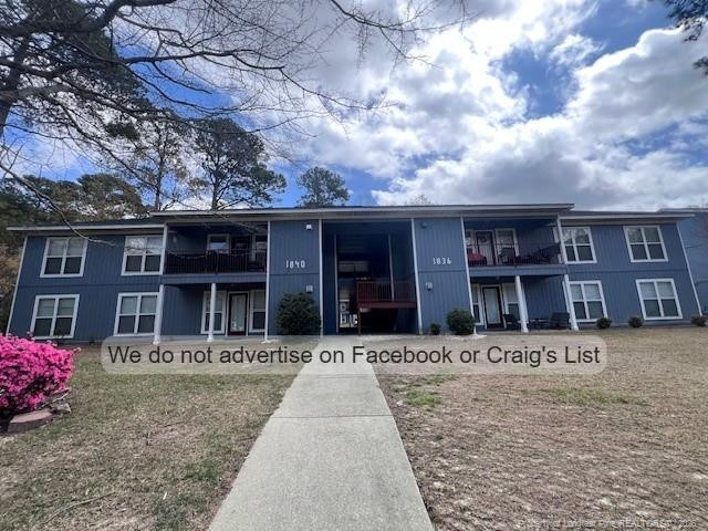 Exterior photo of 1836 Sardonyx Road 1, Fayetteville, NC 28303. MLS: 764132