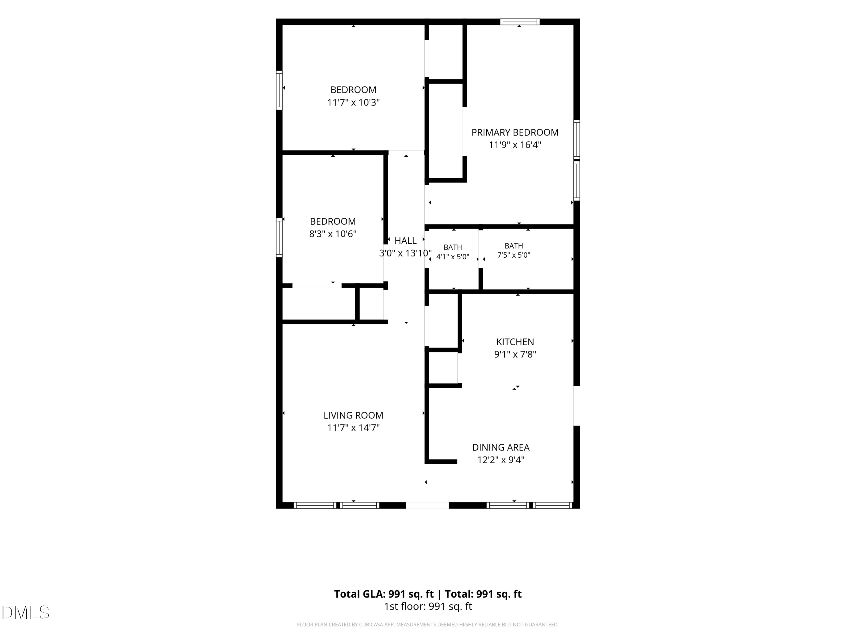 Exterior photo of 1557 Cherry Street, Rocky Mount, NC 27801. MLS: 10185082