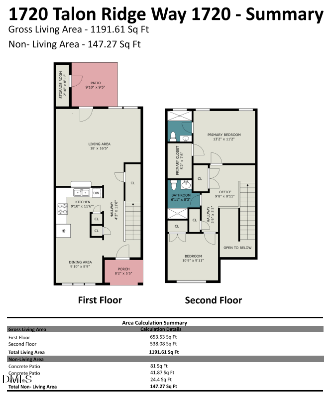 Exterior photo of 1720 Talon Ridge Way, Raleigh, NC 27610. MLS: 10171062