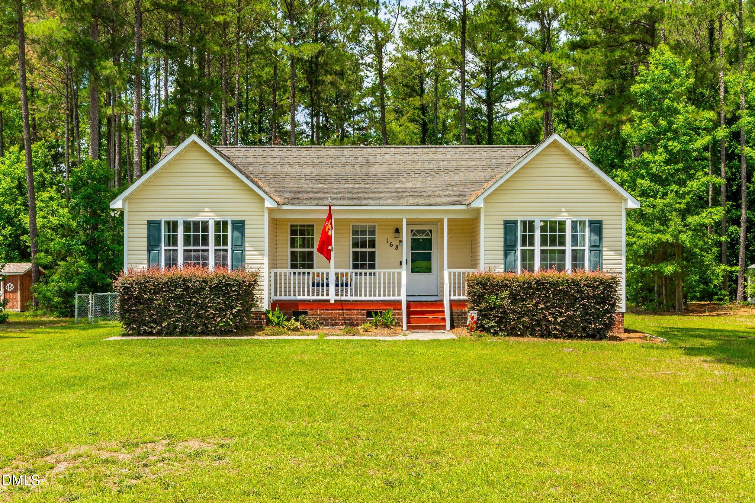 Exterior photo of 168 Jon Drive, Smithfield, NC 27577. MLS: 10176100