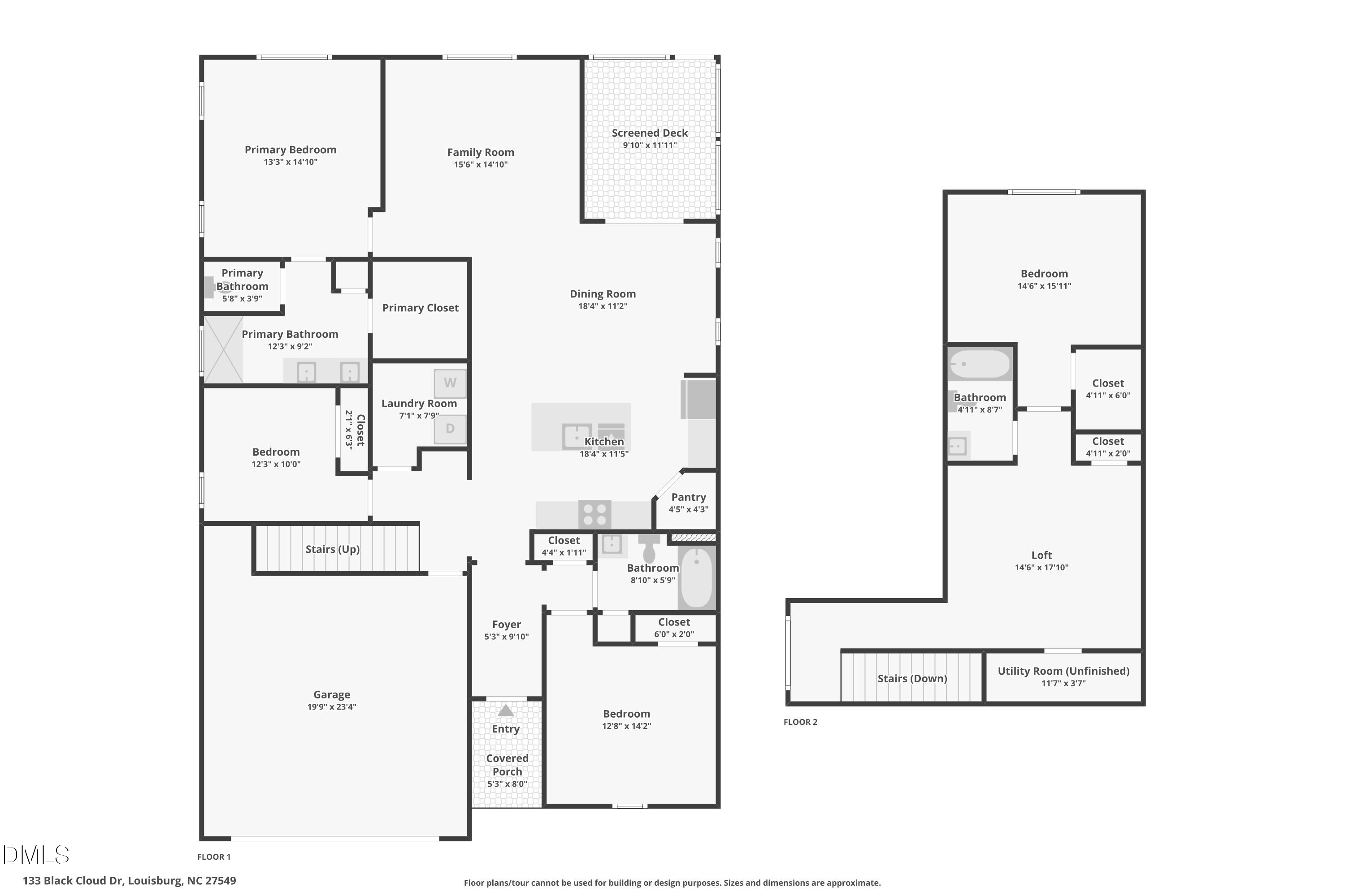 Exterior photo of 133 Black Cloud Drive, Louisburg, NC 27549. MLS: 10193595