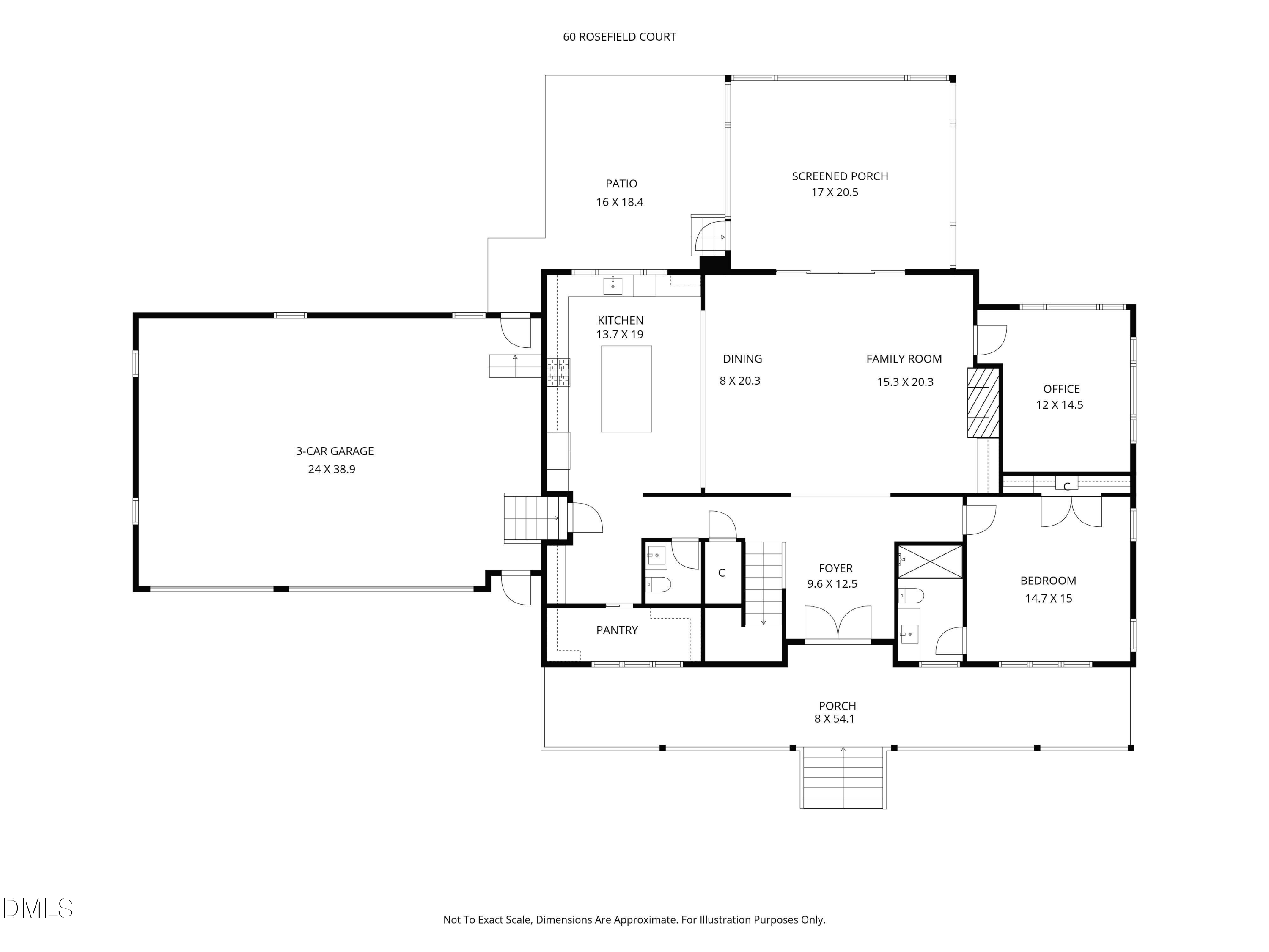 Exterior photo of 154 Leatherwood Lane, Chapel Hill, NC 27517. MLS: 10192253