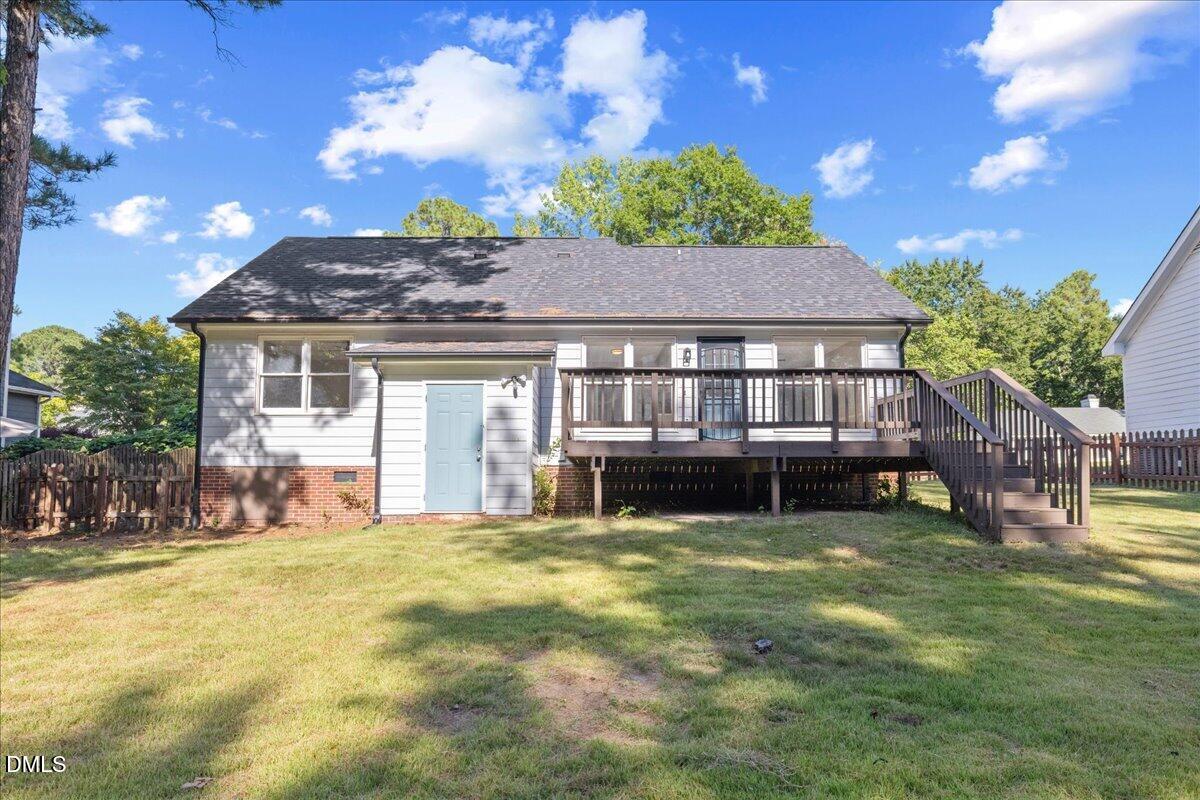Exterior photo of 3613 Castlegate Drive, Raleigh, NC 27616. MLS: 10192305