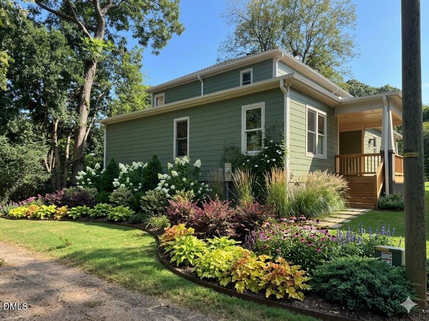Exterior photo of 504 Tilden Street, Raleigh, NC 27605. MLS: 10167171