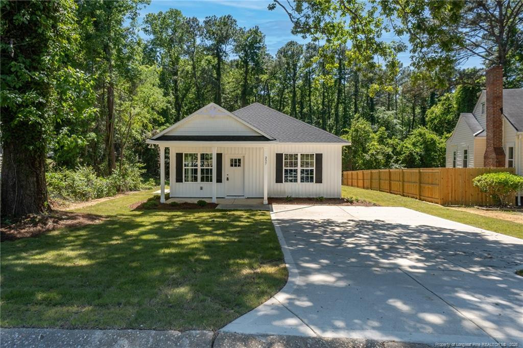 Exterior photo of 237 Windsor Drive, Fayetteville, NC 28301. MLS: 761947