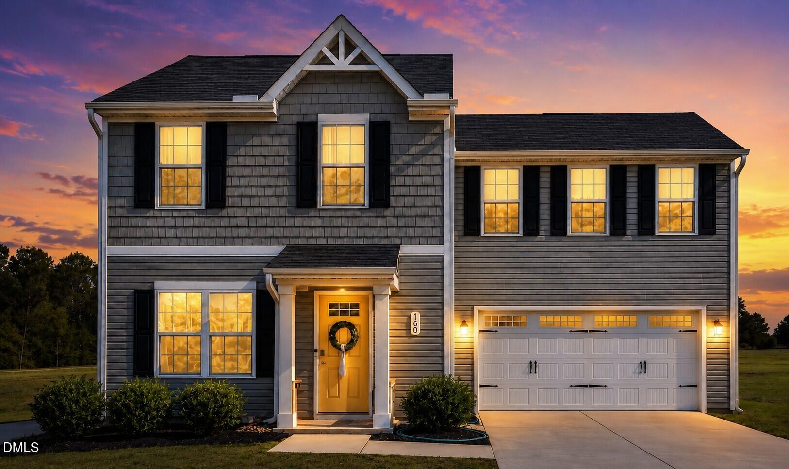 Exterior photo of 160 Day Song Court, Lillington, NC 27546. MLS: 10182789
