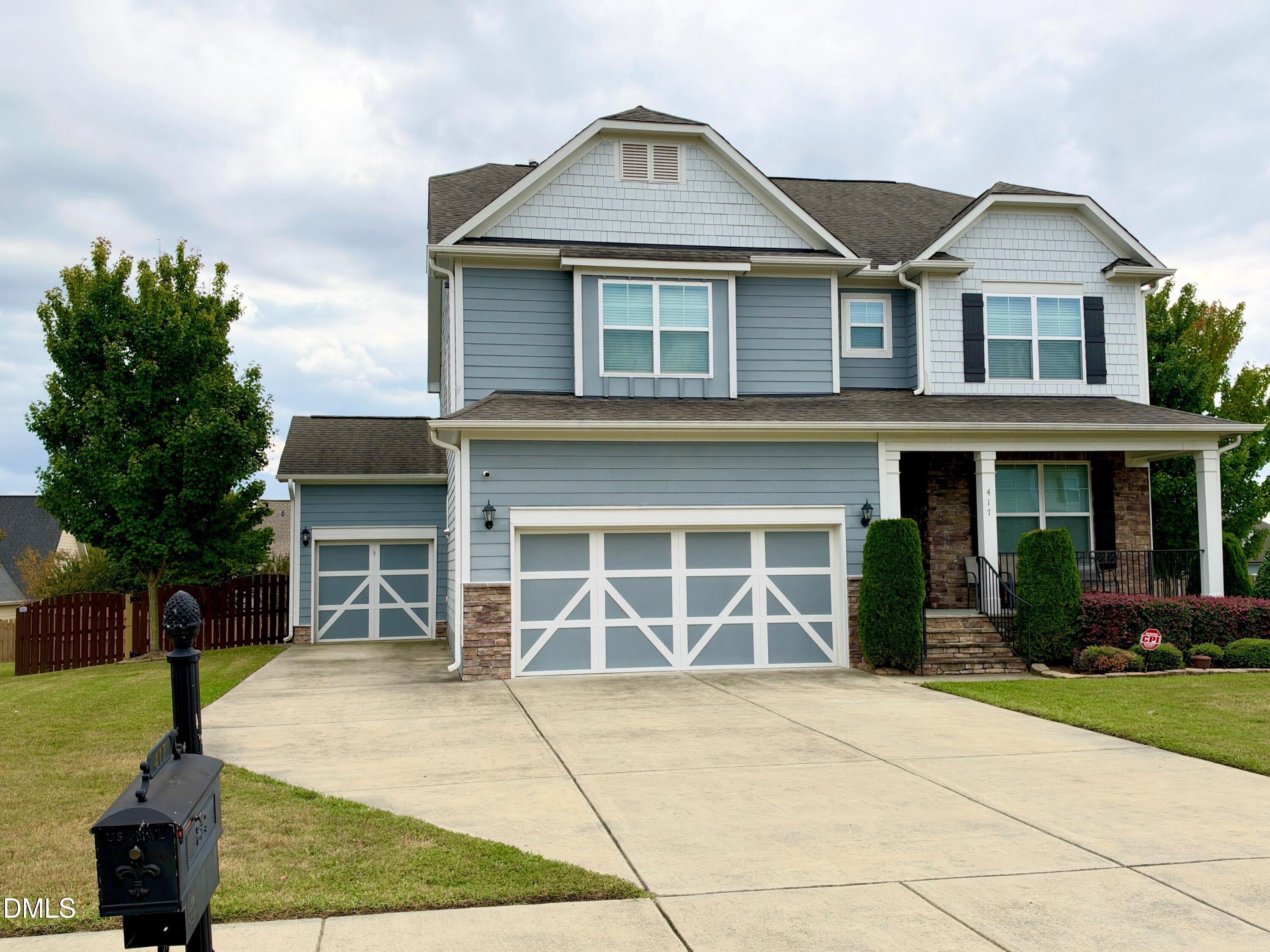 Exterior photo of 417 Granite Saddle Drive, Rolesville, NC 27571. MLS: 10196683