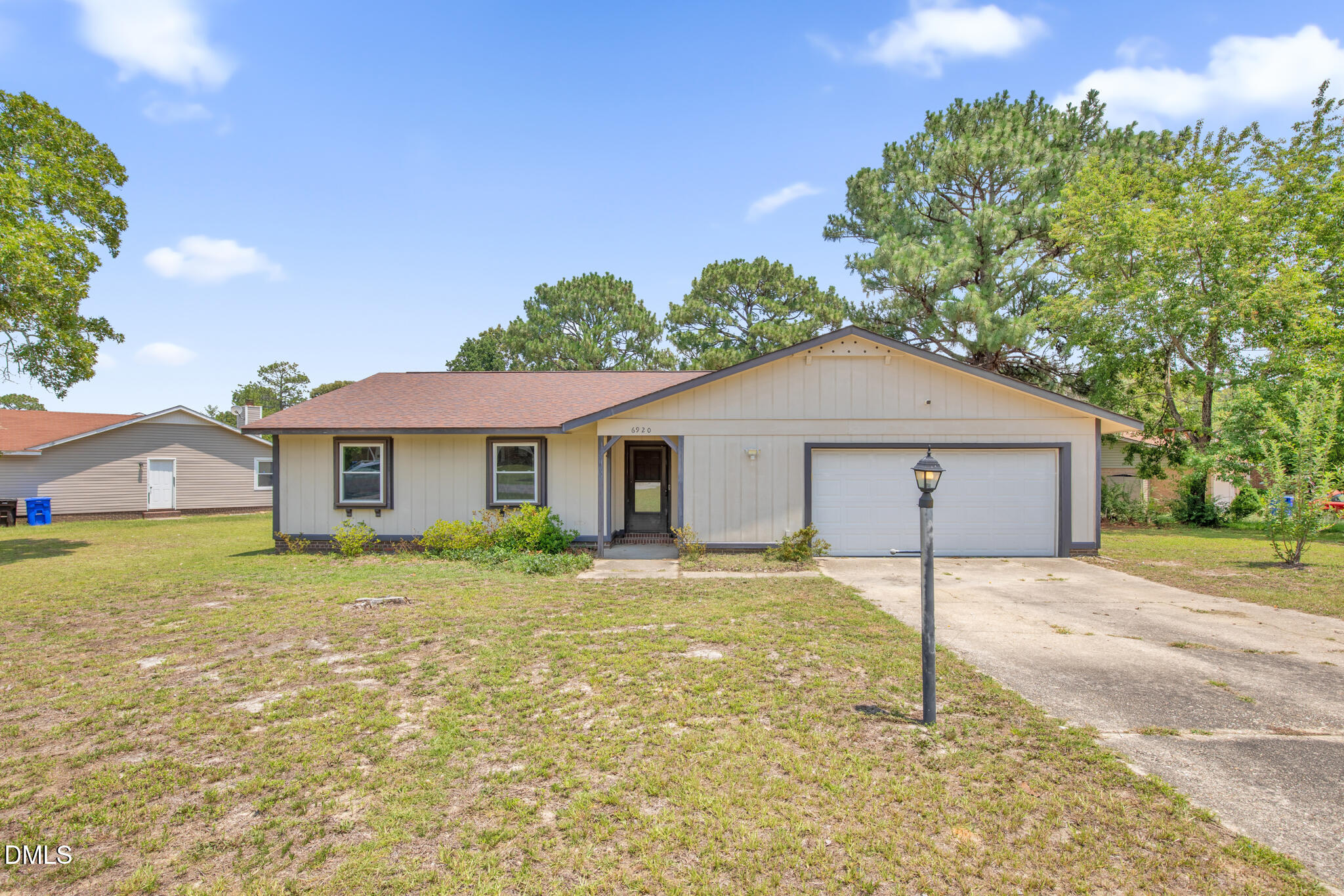 Exterior photo of 6920 Skyhawk Drive, Fayetteville, NC 28314. MLS: 10179299