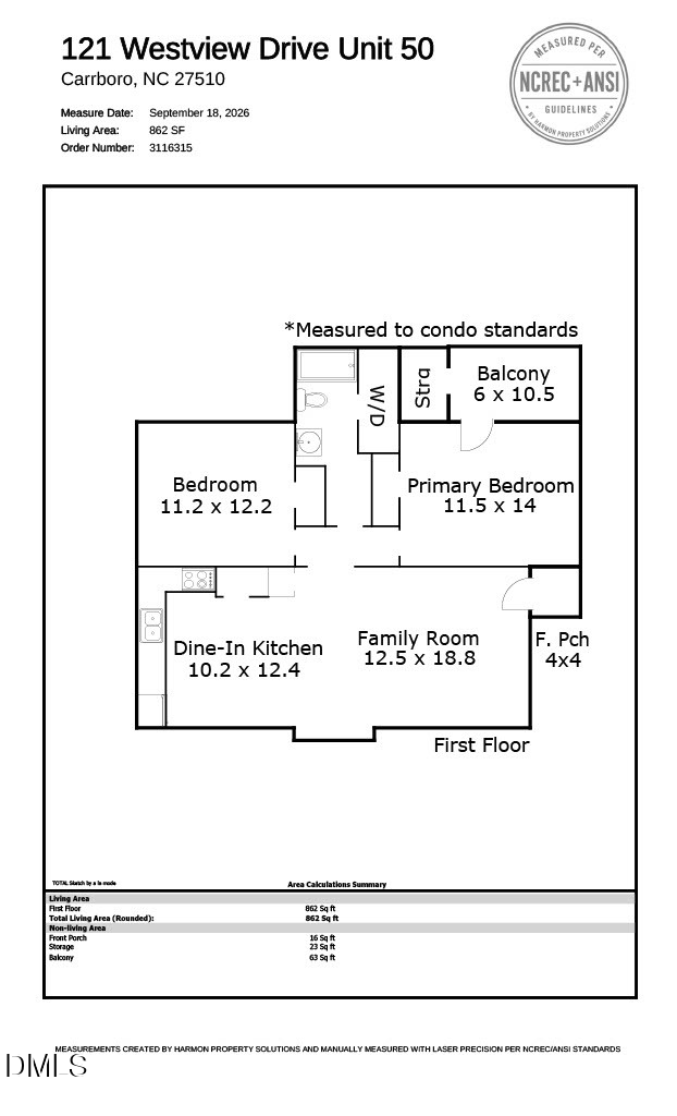 Exterior photo of 121 Westview Drive Apt 50, Carrboro, NC 27510. MLS: 10194456