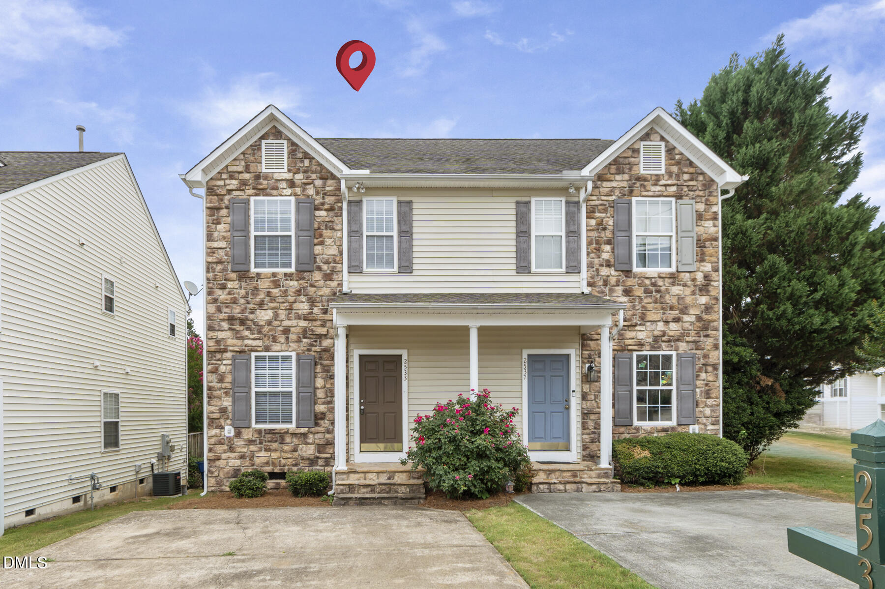 Exterior photo of 2533 Bay Harbor Drive, Raleigh, NC 27604. MLS: 10174697