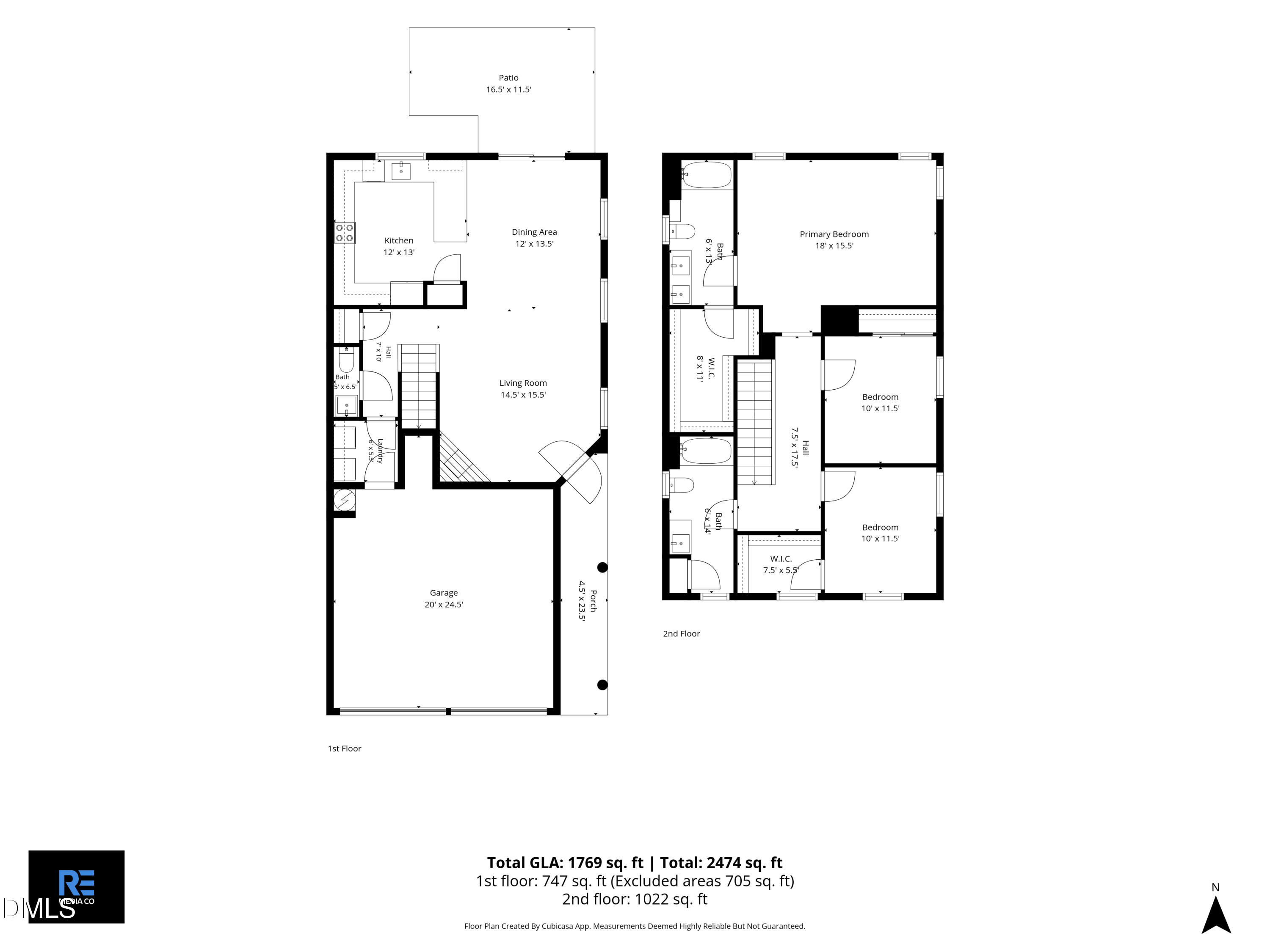 Exterior photo of 305 Palmdale Court, Holly Springs, NC 27540. MLS: 10185765
