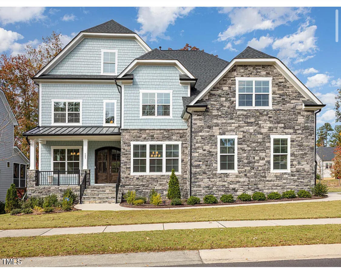 Exterior photo of 123 Stone Park Drive, Wake Forest, NC 27587. MLS: 10175570