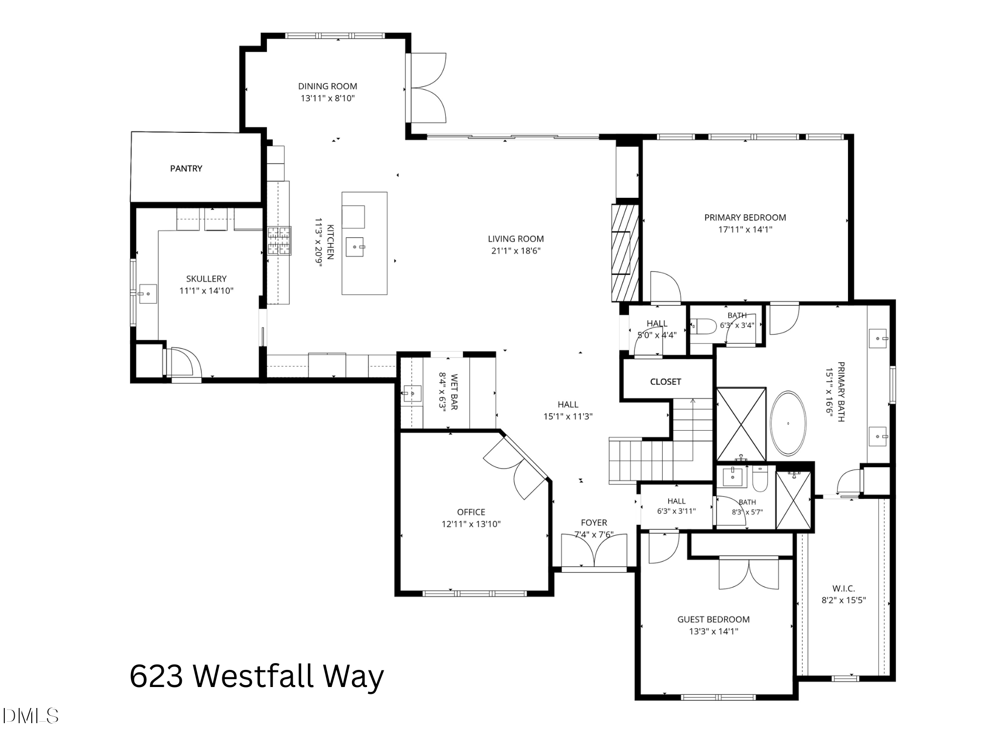 Exterior photo of 623 Westfall Way, Chapel Hill, NC 27517. MLS: 10176851