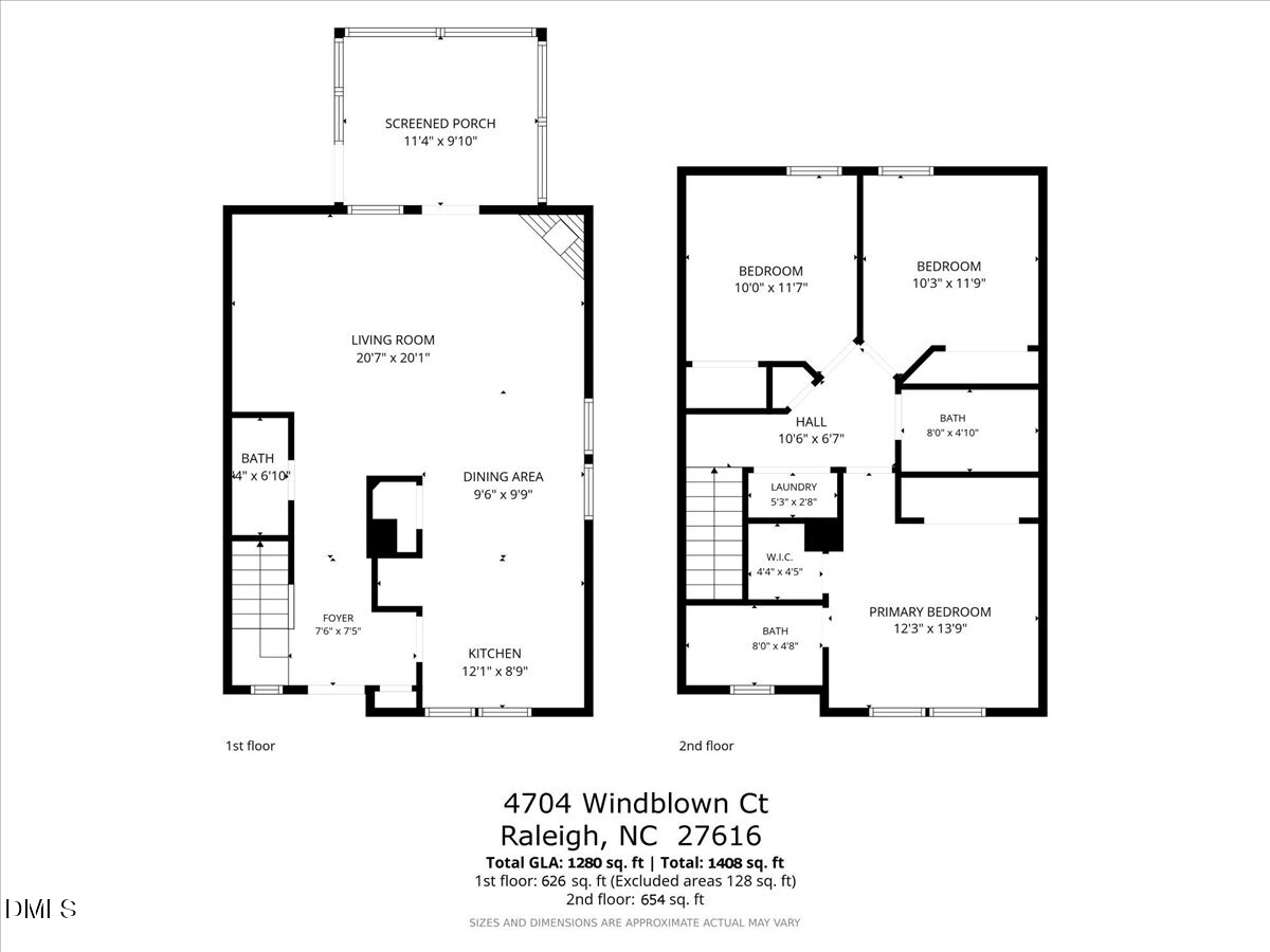 Exterior photo of 4704 Windblown Court, Raleigh, NC 27616. MLS: 10192373