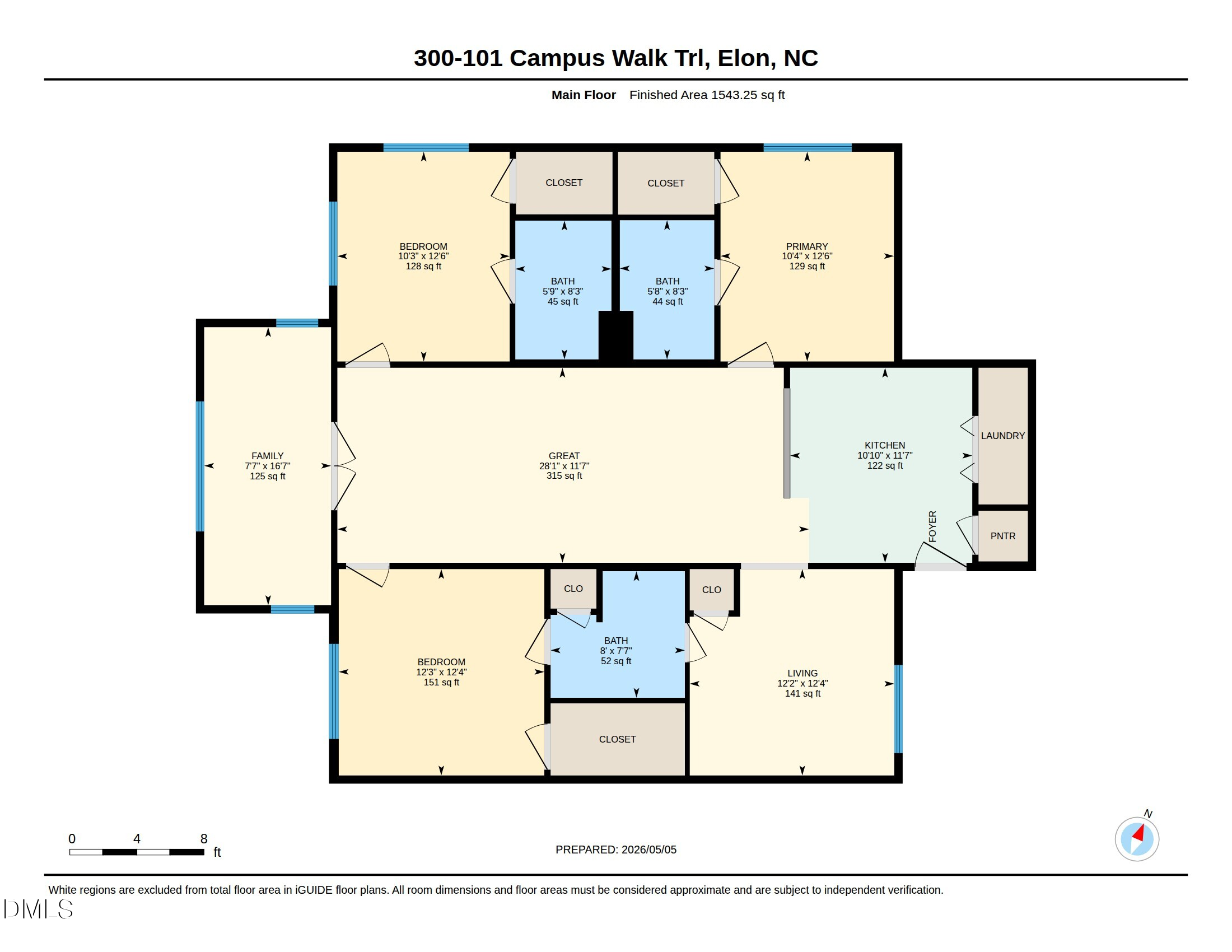 Exterior photo of 101 Campus Walk Trail 300, Elon, NC 27244. MLS: 10165892