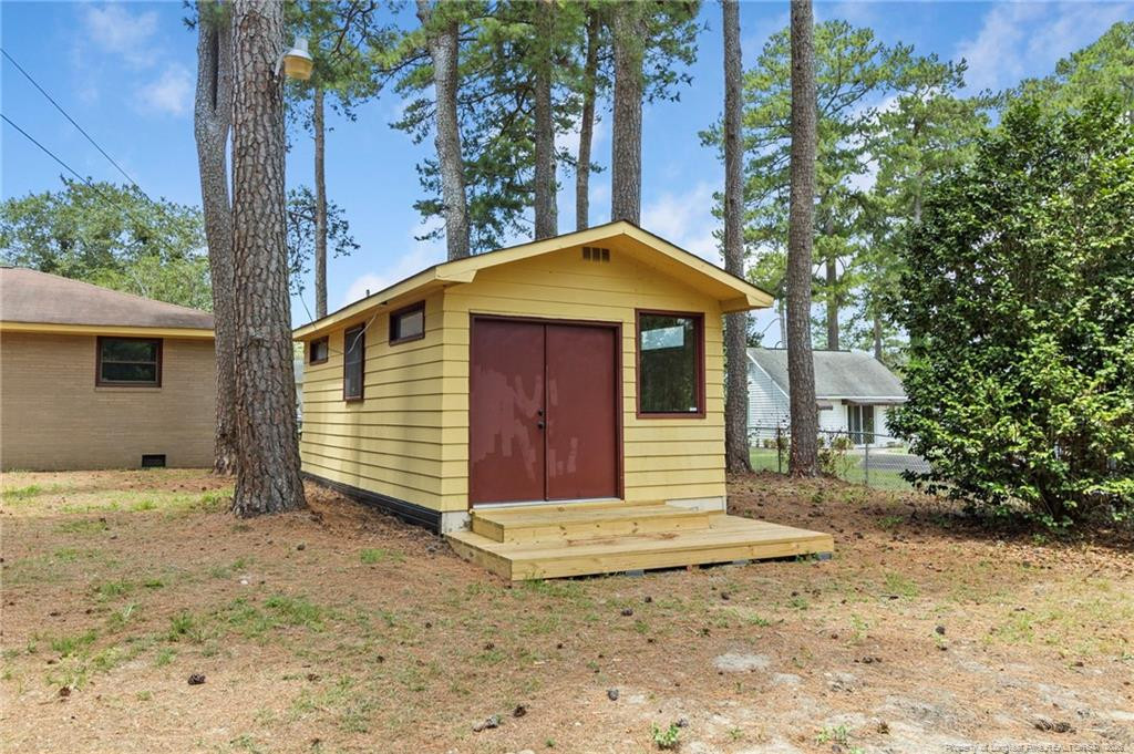 Exterior photo of 3450 Cornell Drive, Fayetteville, NC 28306. MLS: 766512