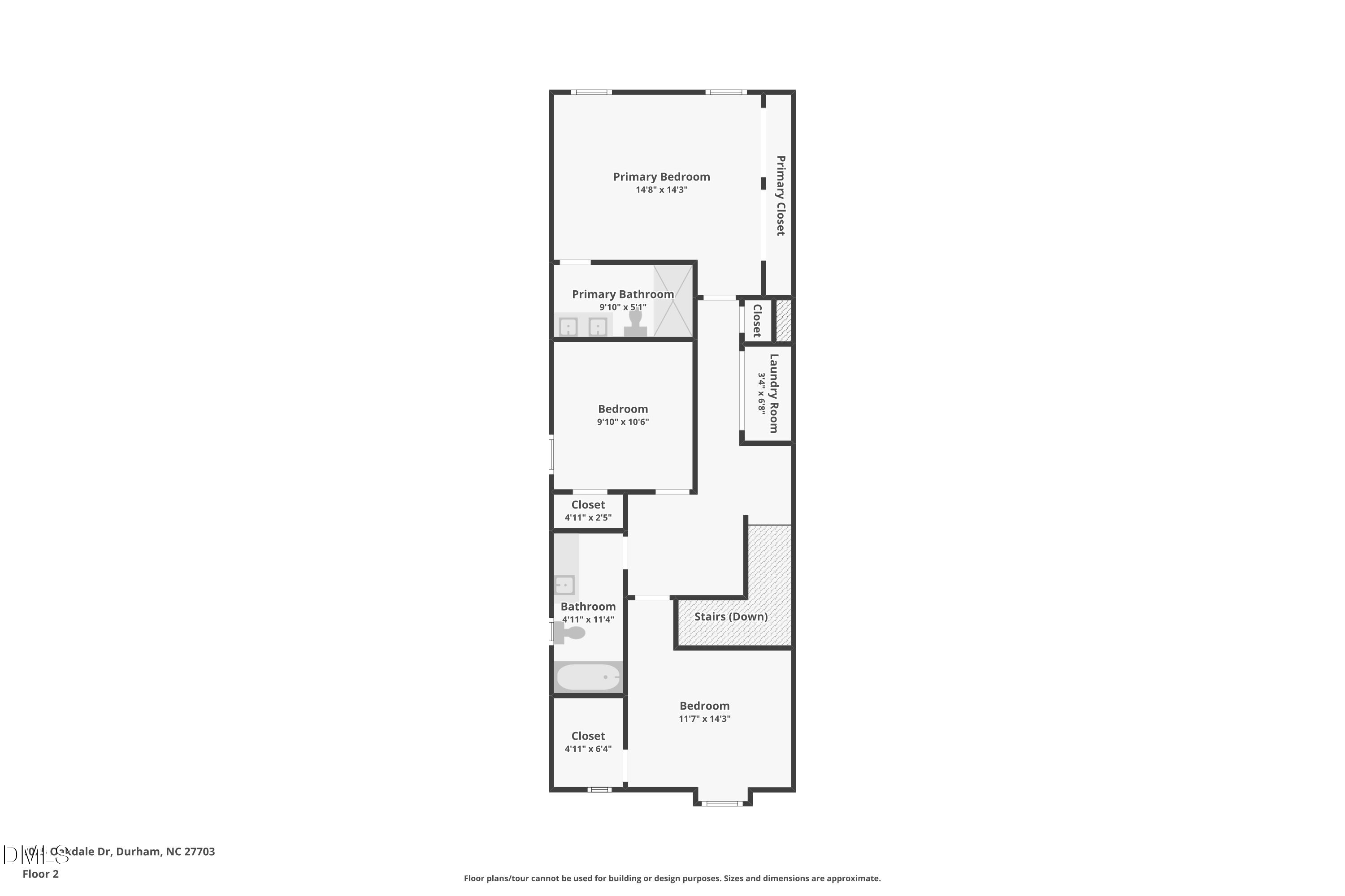 Exterior photo of 2025 Oakdale Drive, Durham, NC 27703. MLS: 10177546
