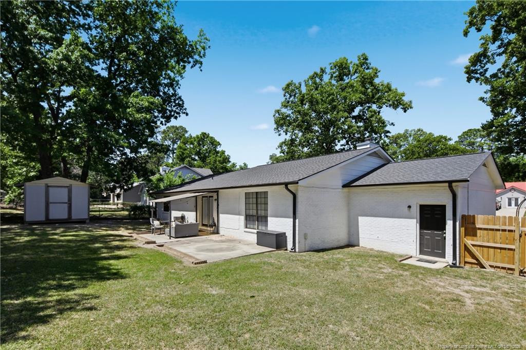 Exterior photo of 6841 Brasswood Drive, Fayetteville, NC 28314. MLS: 761333