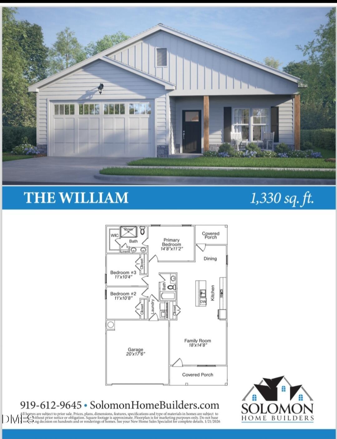 the william full cutsheet