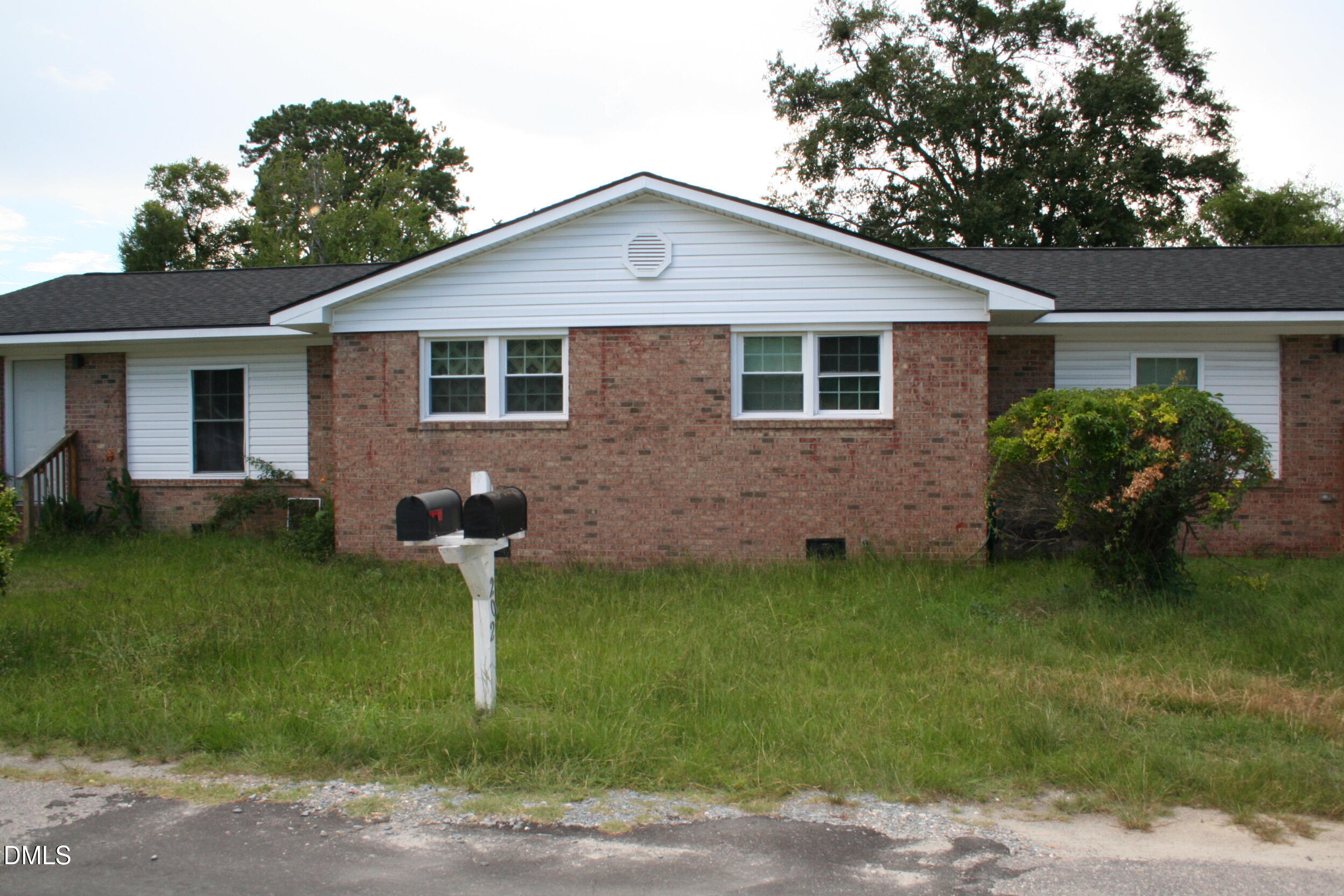 Exterior photo of 200 202 Prevatte Street, Lumberton, NC 28360. MLS: 10181377
