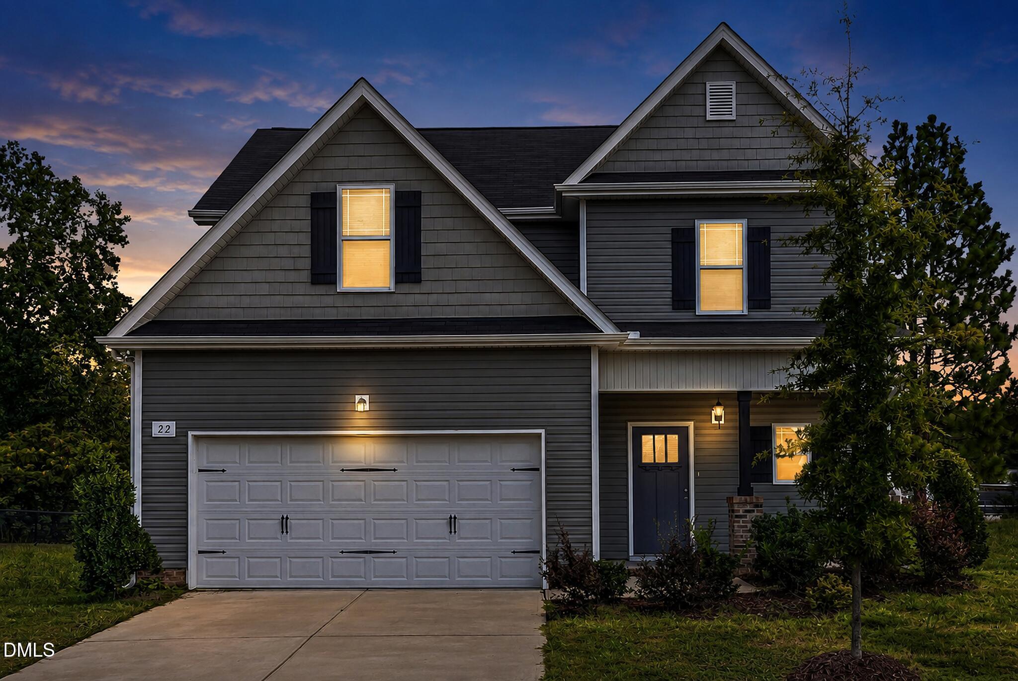 Exterior photo of 22 Davinci Drive, Zebulon, NC 27597. MLS: 10154757
