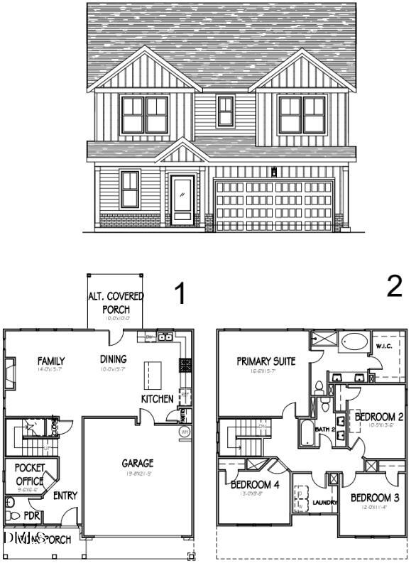 Exterior photo of 2004 Pollinator Place, Mebane, NC 27302. MLS: 10196501