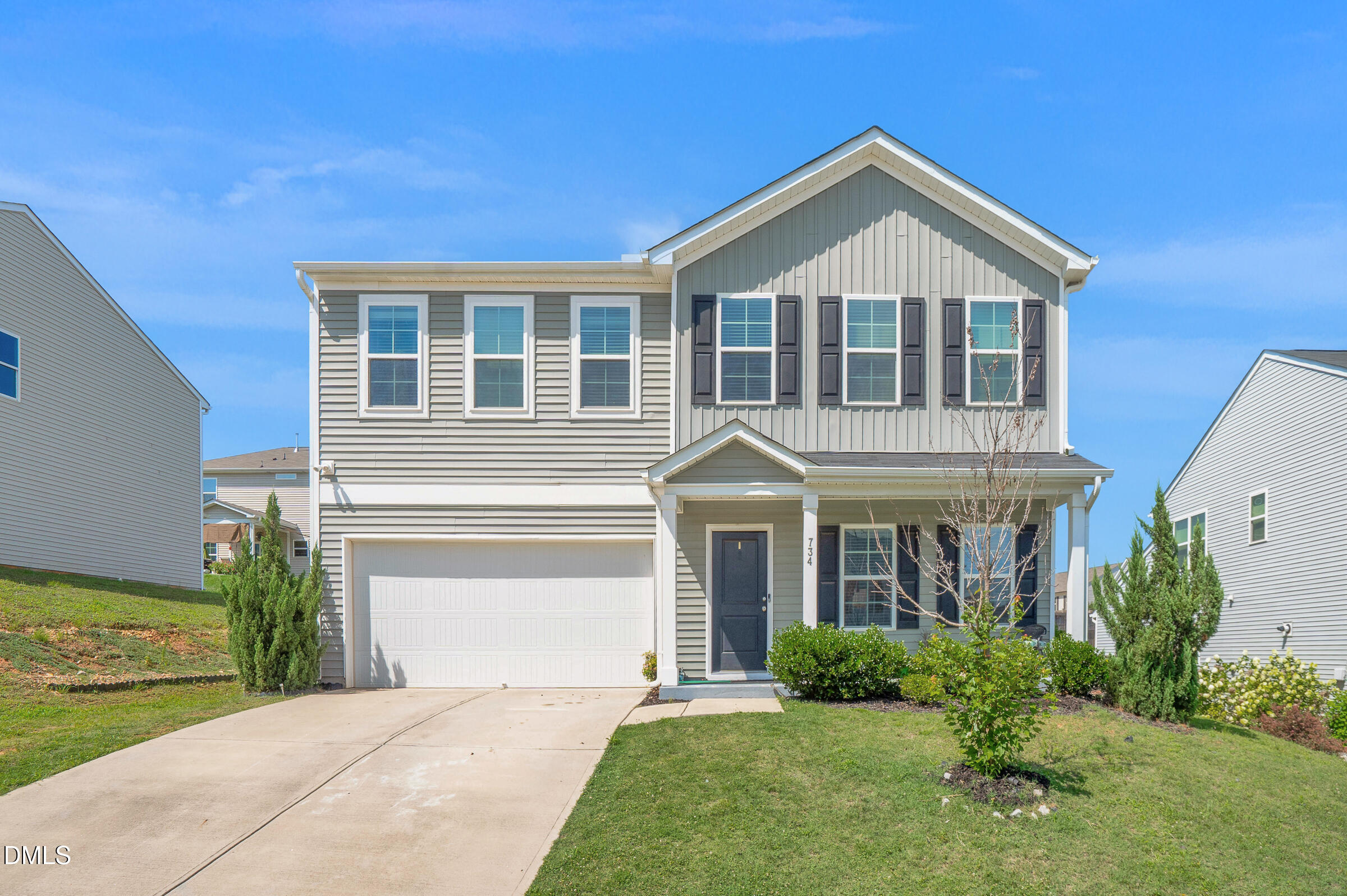 Exterior photo of 734 Rolling Creek Circle, Clayton, NC 27520. MLS: 10180401