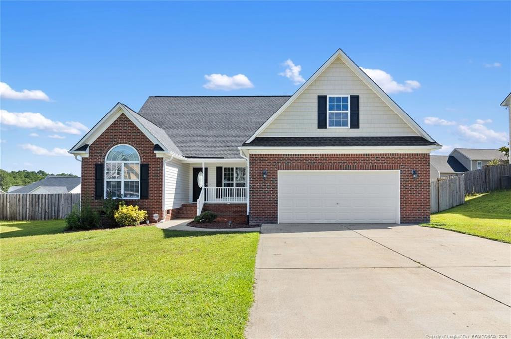 Exterior photo of 1516 Thoroughbred Trail, Parkton, NC 28371. MLS: 769140