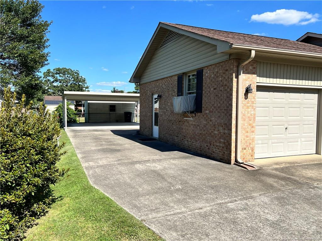 Exterior photo of 2619 Sydney Drive, Fayetteville, NC 28304. MLS: 767033