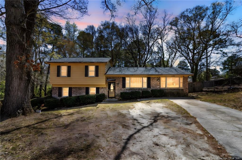 Exterior photo of 554 Glen Canyon Drive, Fayetteville, NC 28303. MLS: 758451