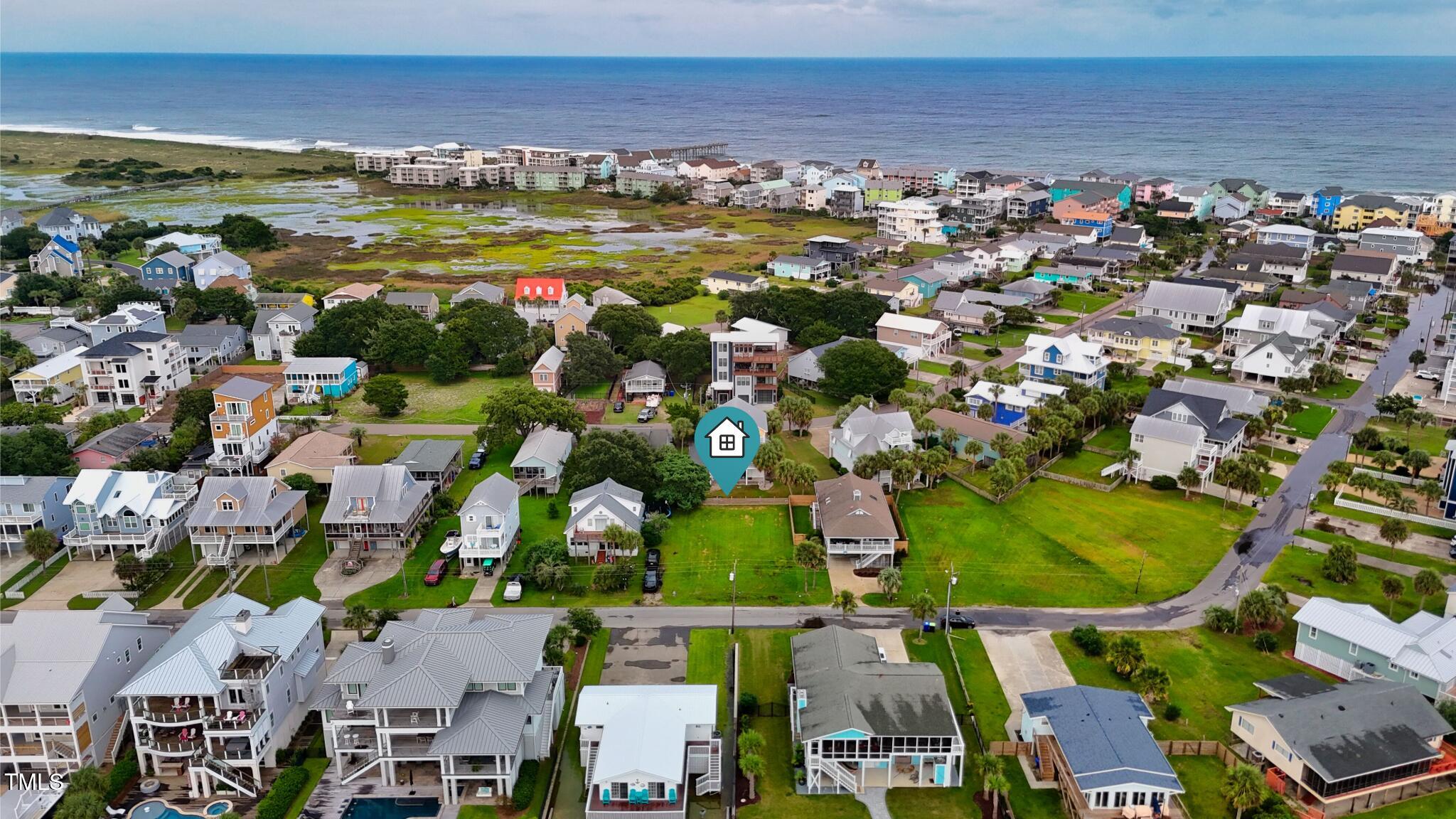 Exterior photo of 214 Florida Avenue, Carolina Beach, NC 28428. MLS: 10196347