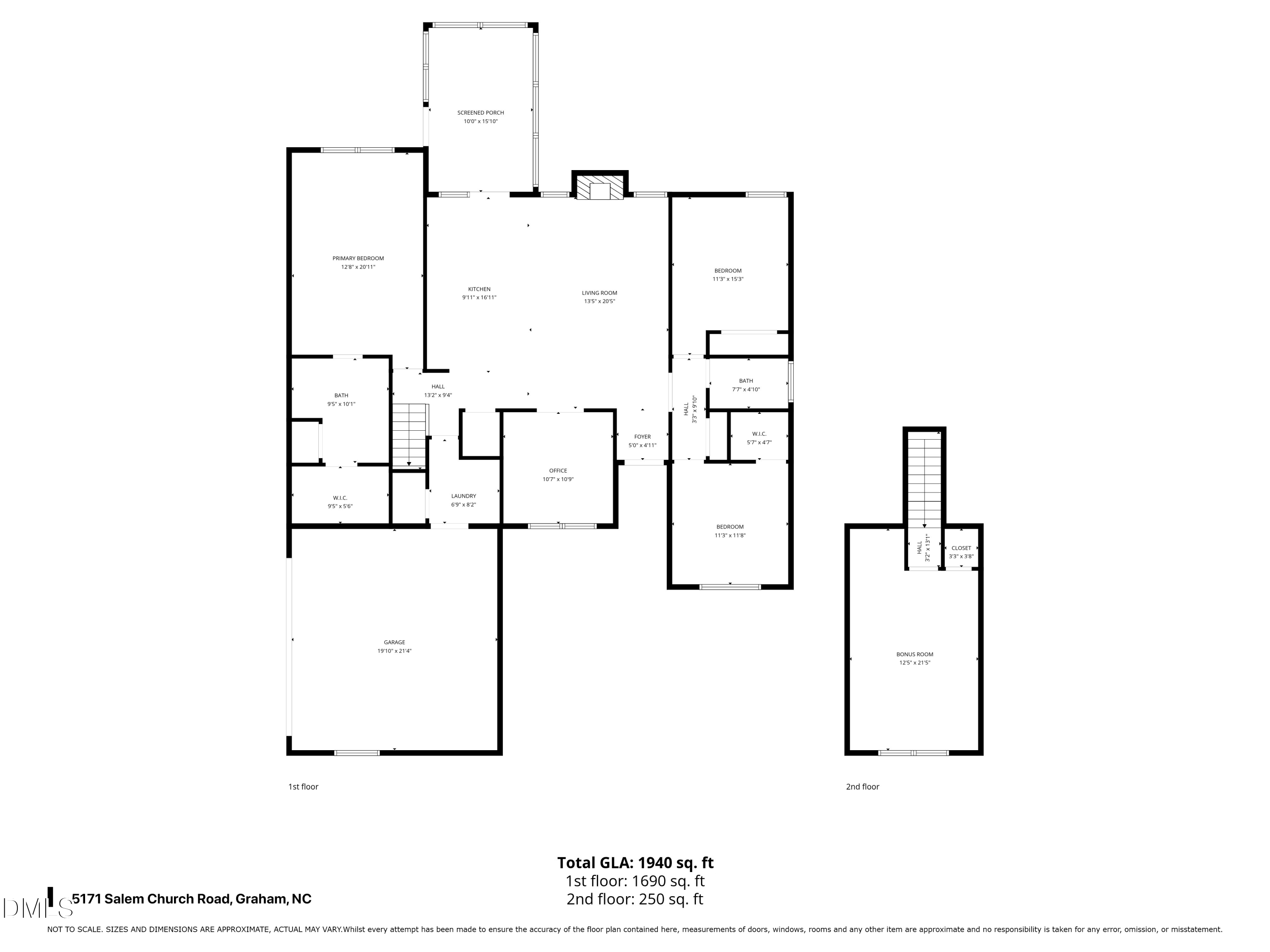 Exterior photo of 5171 Salem Church Road, Graham, NC 27253. MLS: 10161752