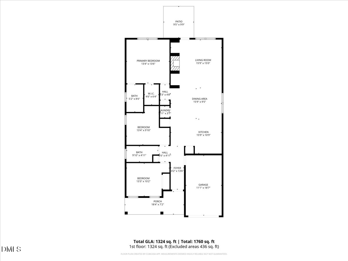 Exterior photo of 619 Sturgeon Street, Smithfield, NC 27577. MLS: 10165788