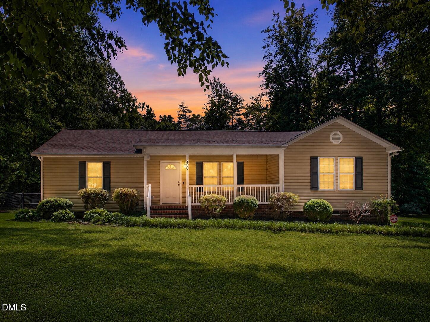 Exterior photo of 200 Dandelion Drive, Timberlake, NC 27583. MLS: 10171660