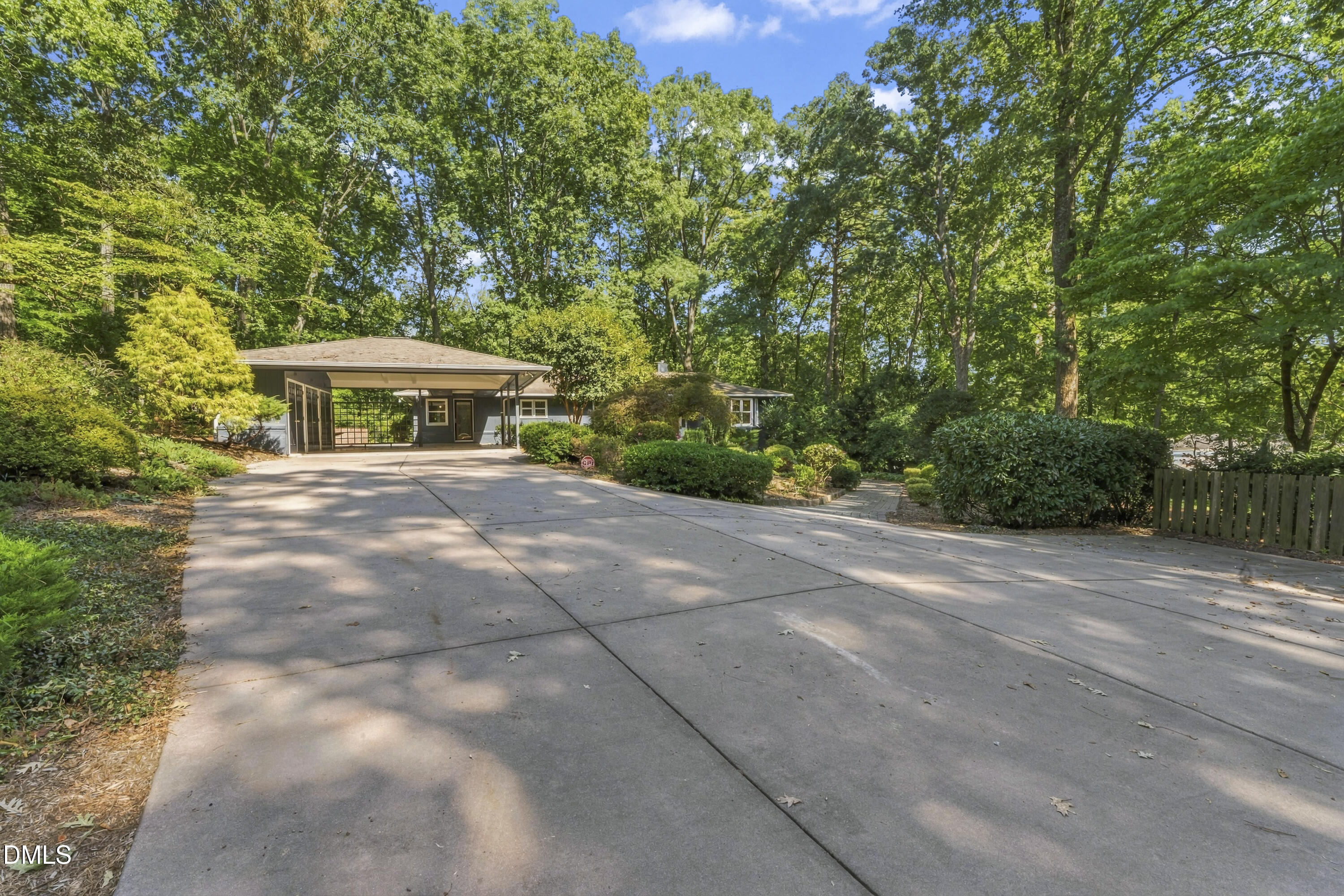 Exterior photo of 1126 Sourwood Drive, Chapel Hill, NC 27517. MLS: 10192389