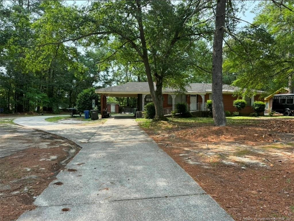 Exterior photo of 1448 Pamalee Drive, Fayetteville, NC 28303. MLS: 762262