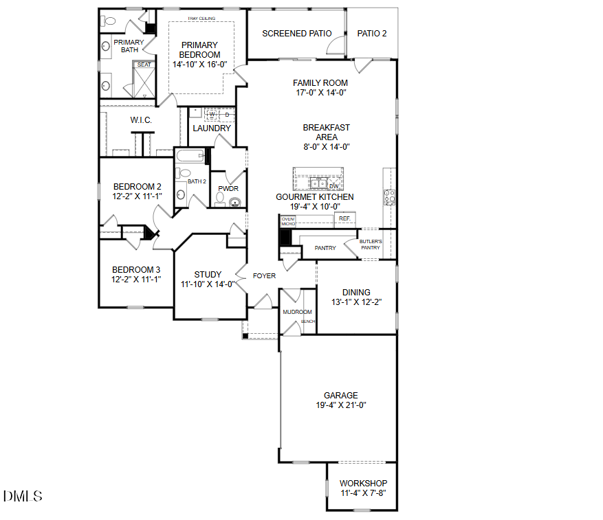 Exterior photo of 1121 Masters Place Way 161, Durham, NC 27703. MLS: 10148379