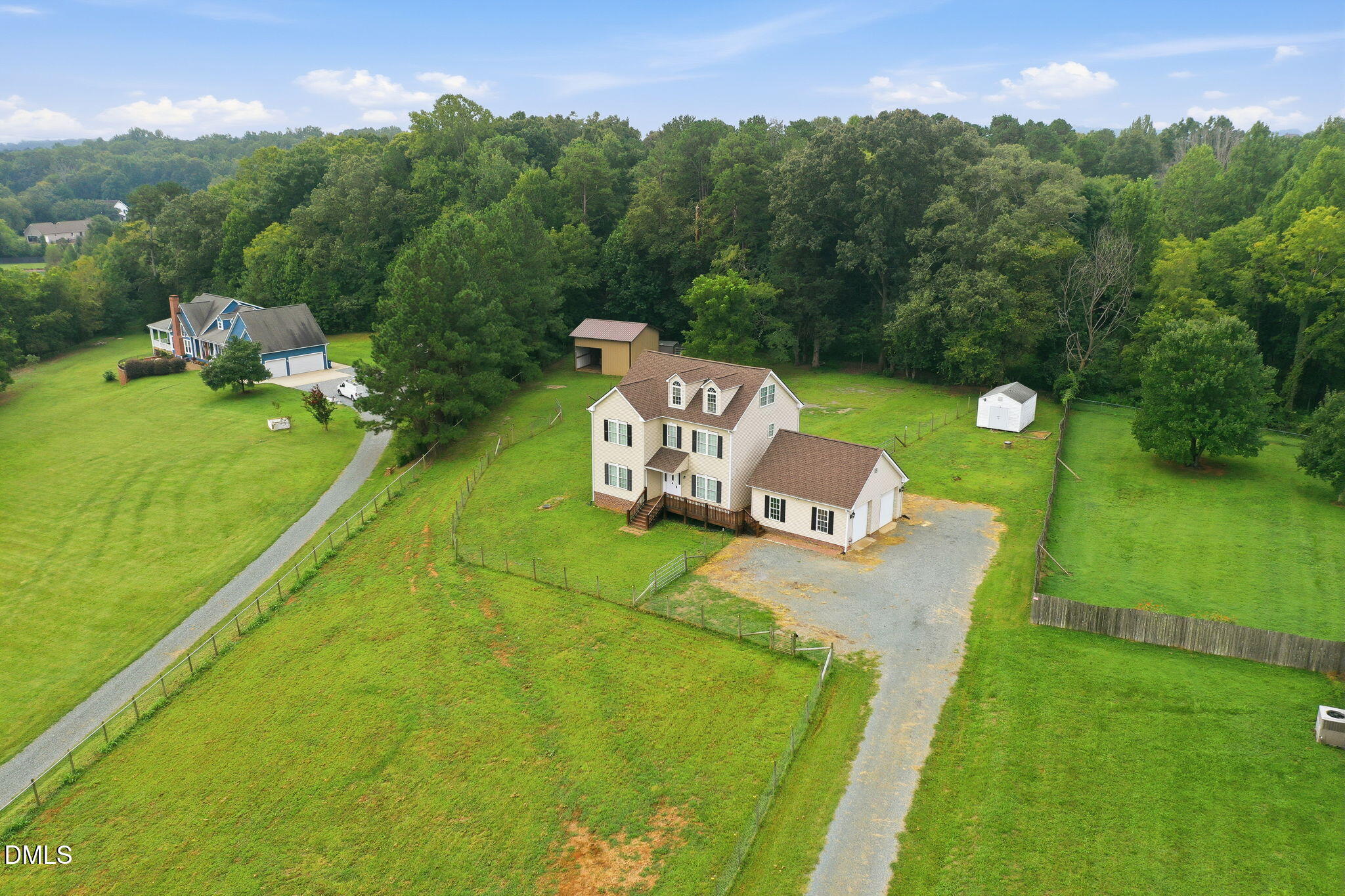 Exterior photo of 4872 Thom Road, Mebane, NC 27302. MLS: 10150574