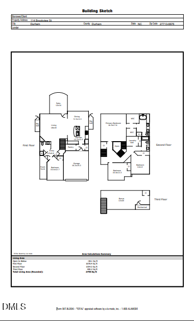 Exterior photo of 114 Brookview Street, Durham, NC 27713. MLS: 10186320