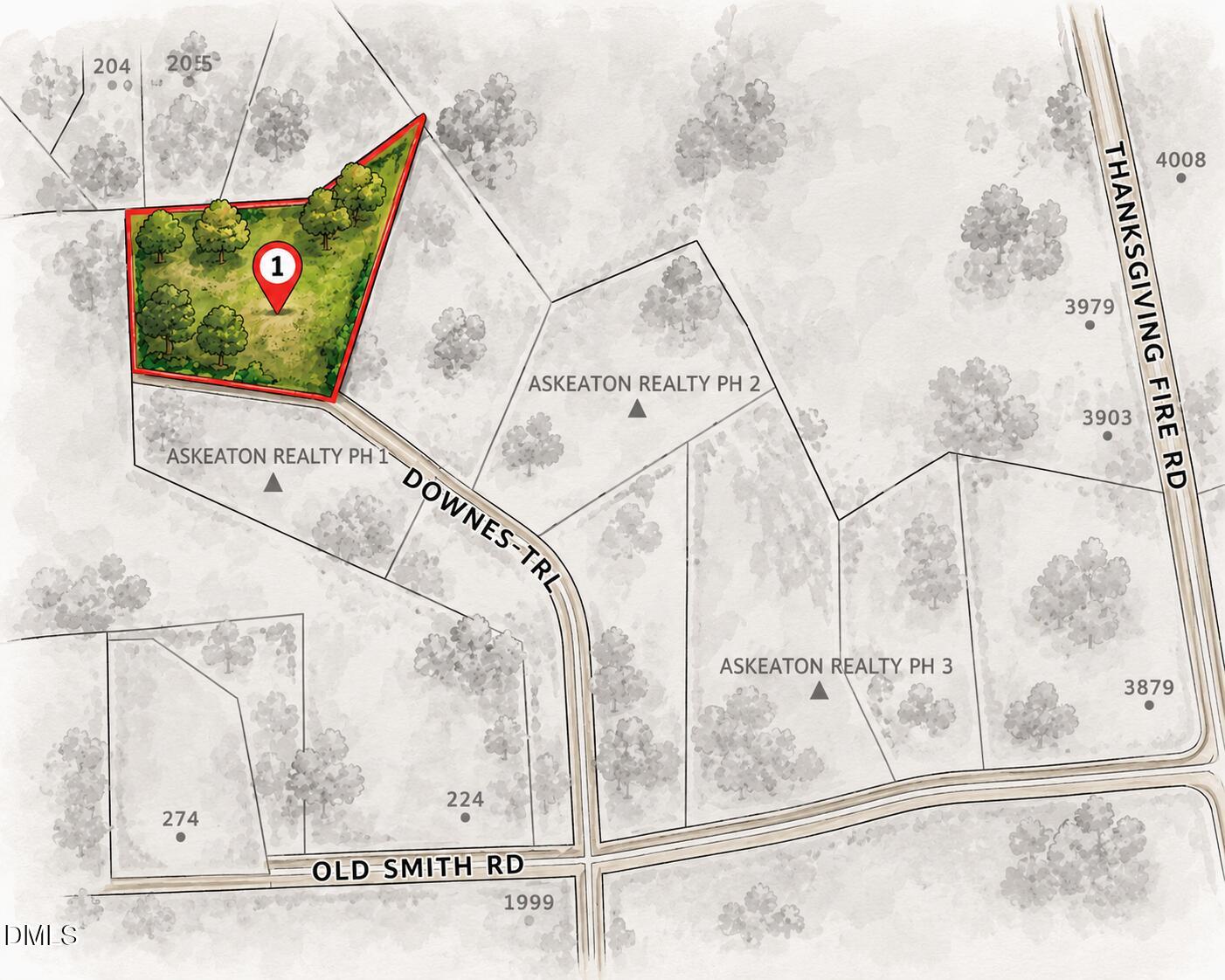 Exterior photo of 50 Downes Trail, Selma, NC 27576. MLS: 10189370