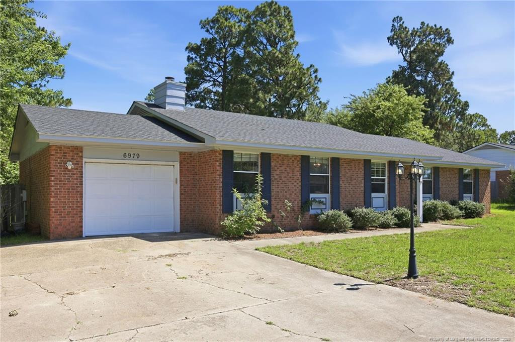 Exterior photo of 6979 Wickersham Drive, Fayetteville, NC 28314. MLS: 765115