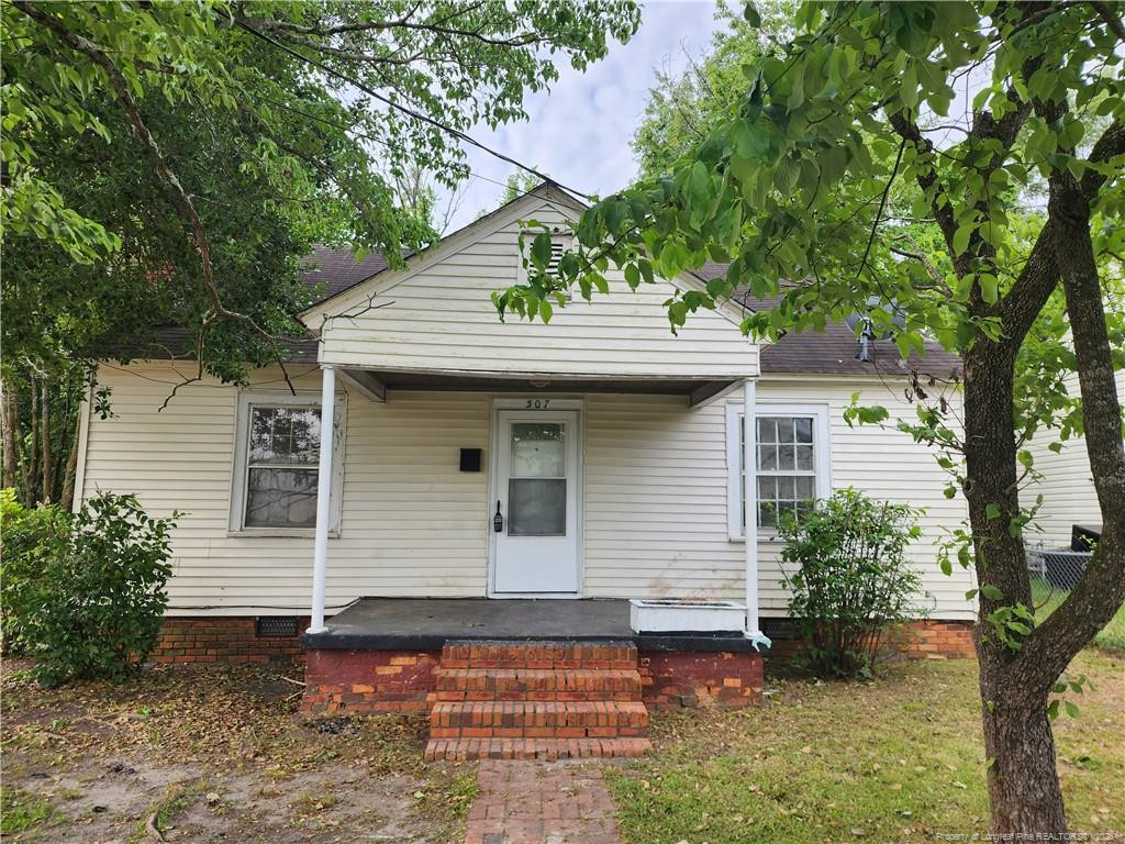 Exterior photo of 507 Edward Street, Fayetteville, NC 28301. MLS: 766861