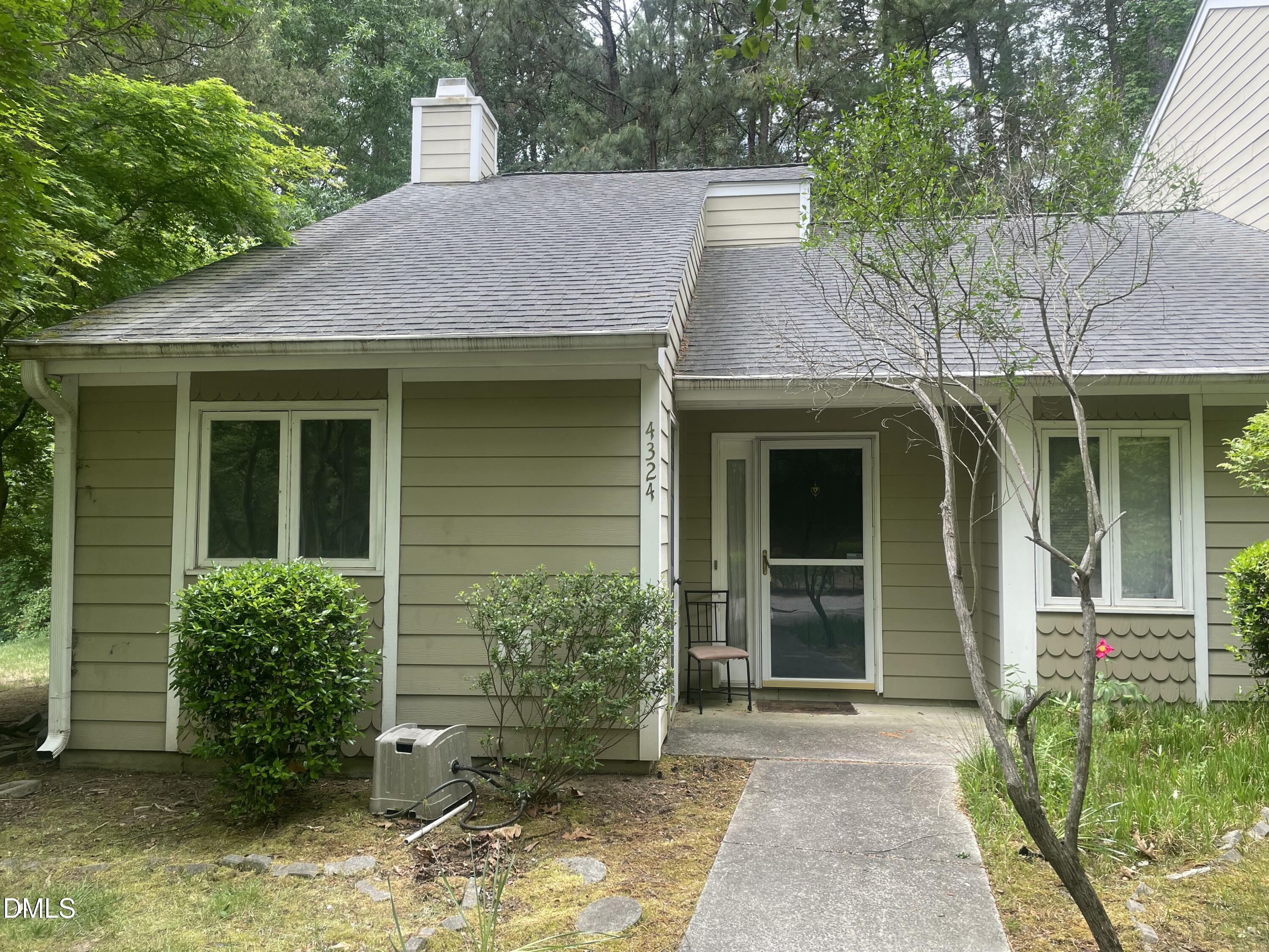 Exterior photo of 4324 Pin Oak Drive, Durham, NC 27707. MLS: 10177164