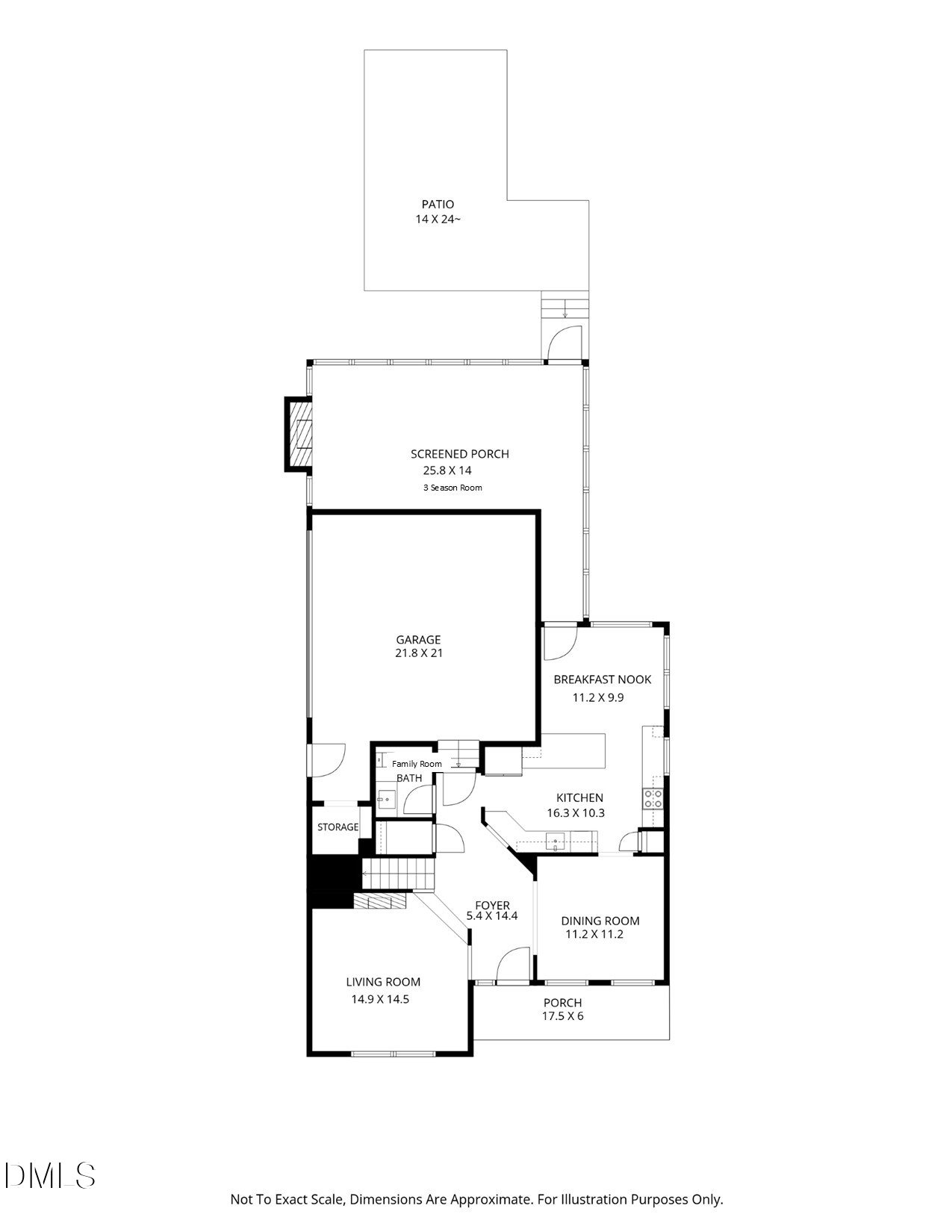 Exterior photo of 4720 Swordfish Drive, Raleigh, NC 27603. MLS: 10191464