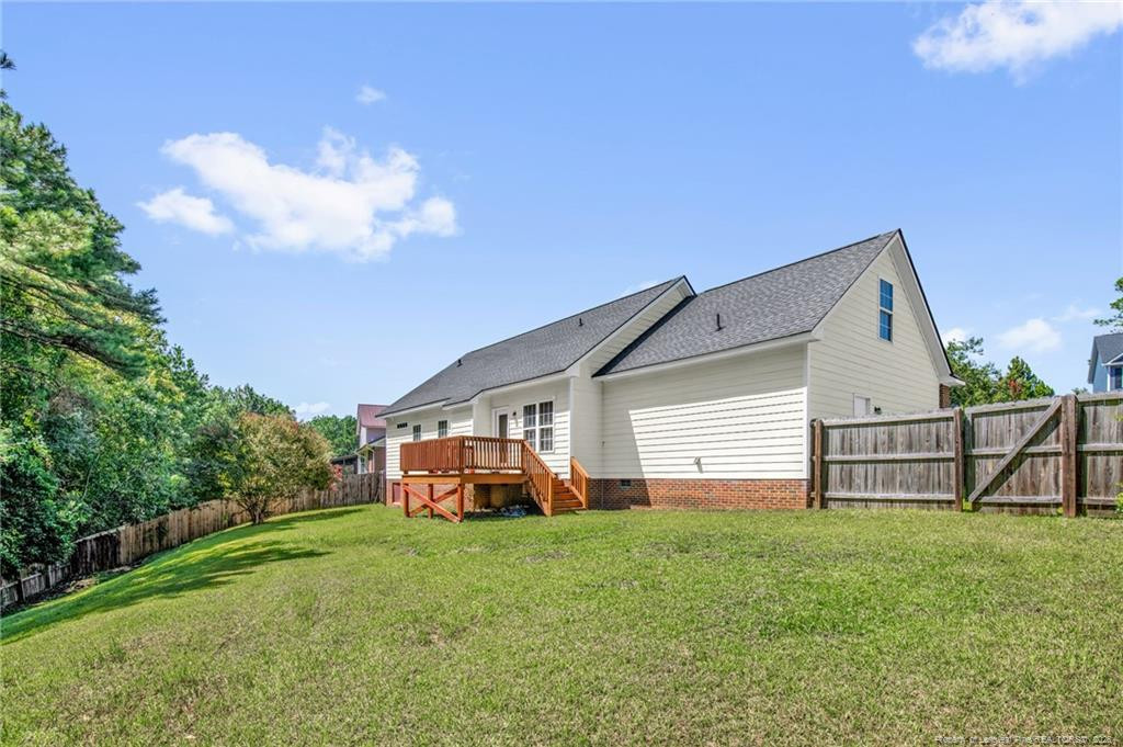 Exterior photo of 5021 Miranda Drive, Hope Mills, NC 28348. MLS: 769054