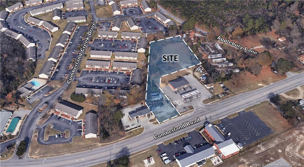 Exterior photo of 4952 Cumberland Road, Fayetteville, NC 28306. MLS: 767194