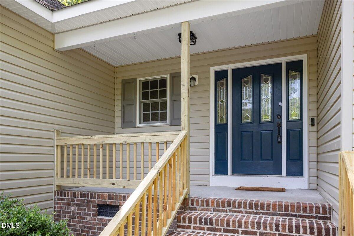 Exterior photo of 114 Cherokee Drive, Louisburg, NC 27549. MLS: 10190367