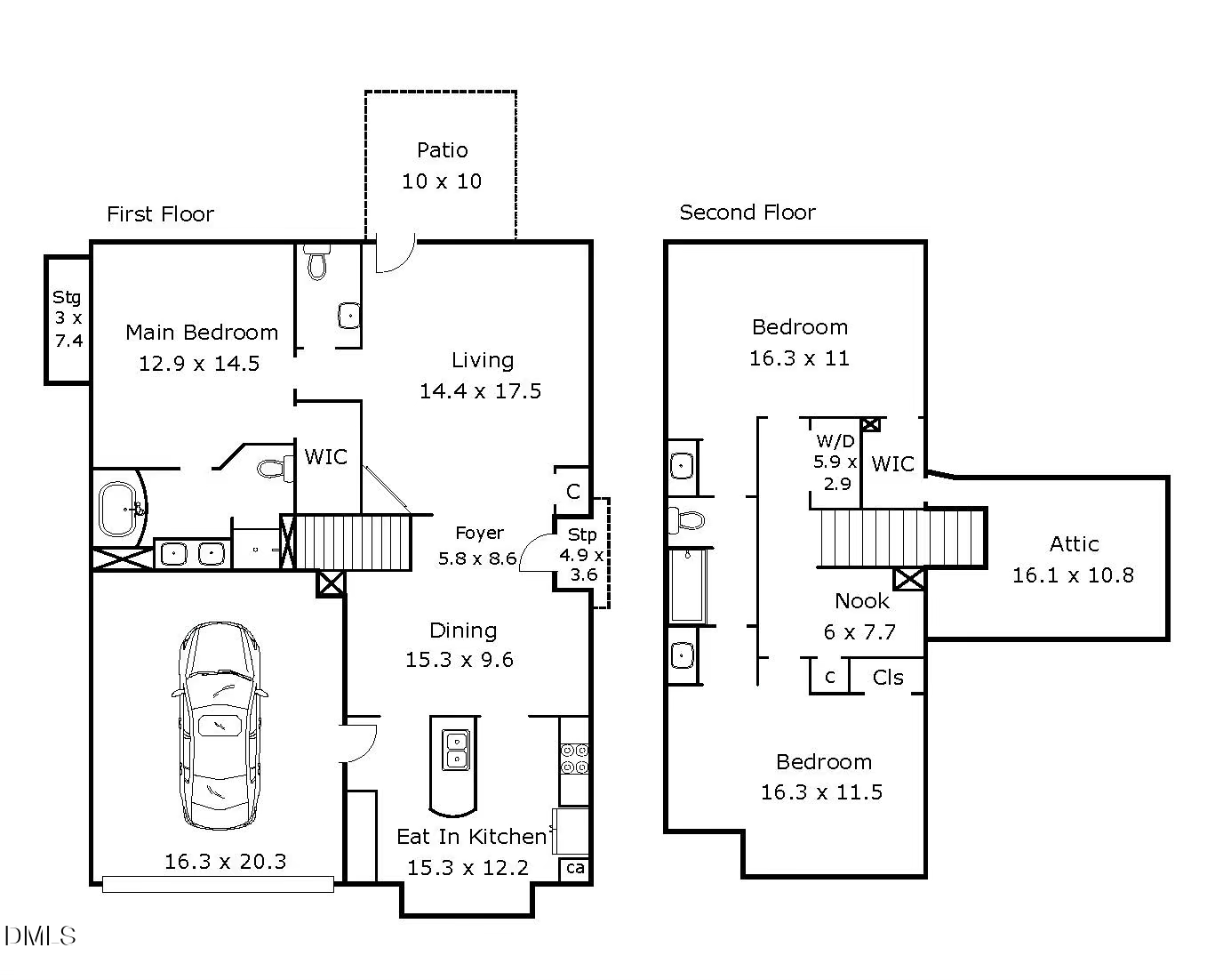 Exterior photo of 8500 Slabstone Court, Raleigh, NC 27613. MLS: 10199887
