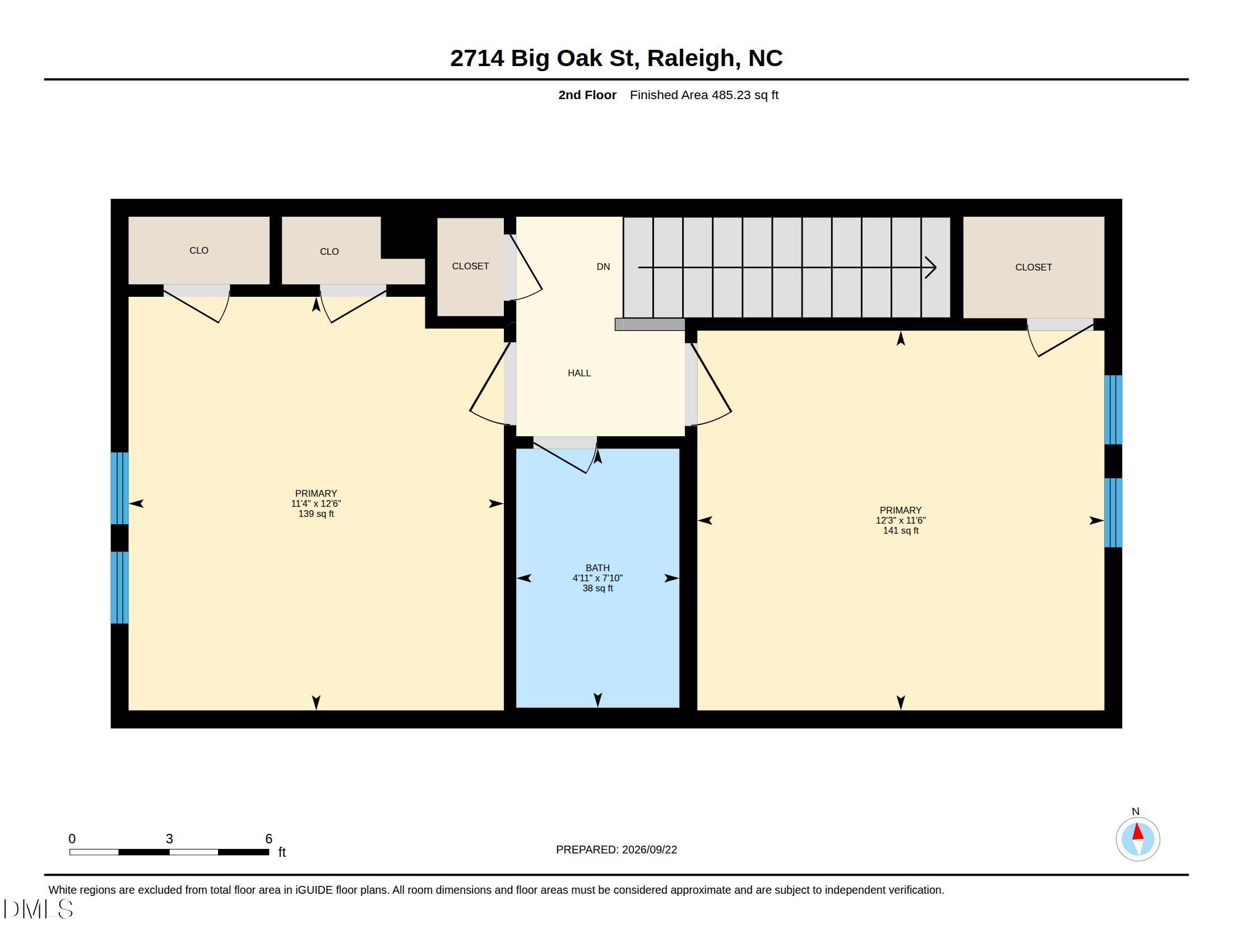 Exterior photo of 2714 Big Oak Street, Raleigh, NC 27610. MLS: 10194338