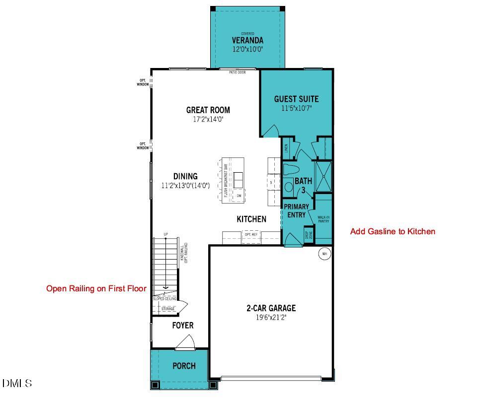 Exterior photo of 136 Sprenger Street, Garner, NC 27529. MLS: 10186351